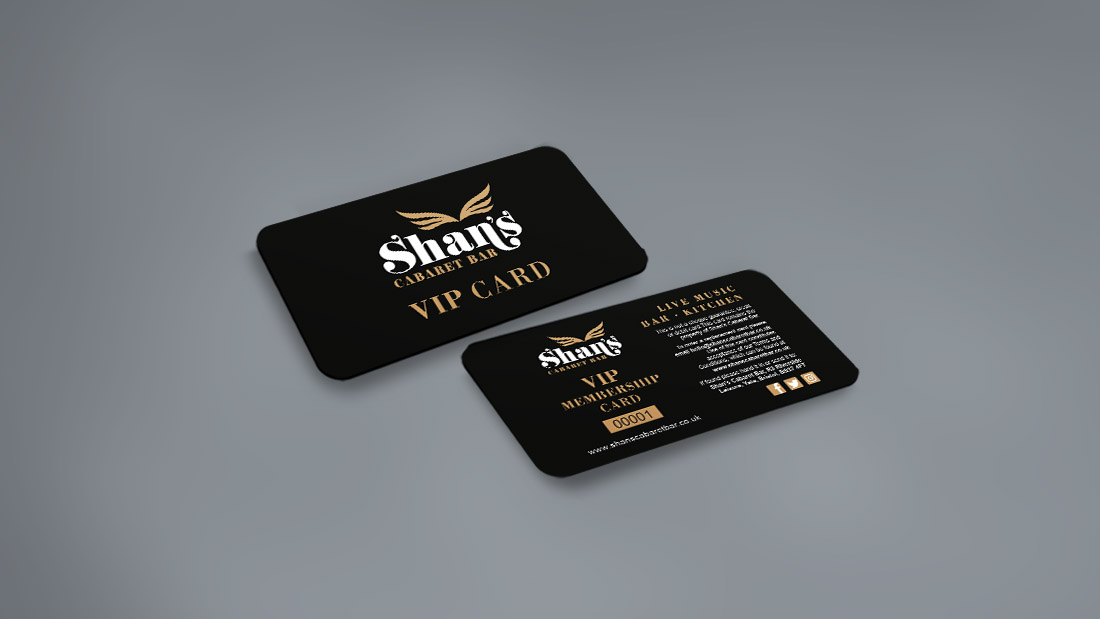 Shans VIP cards