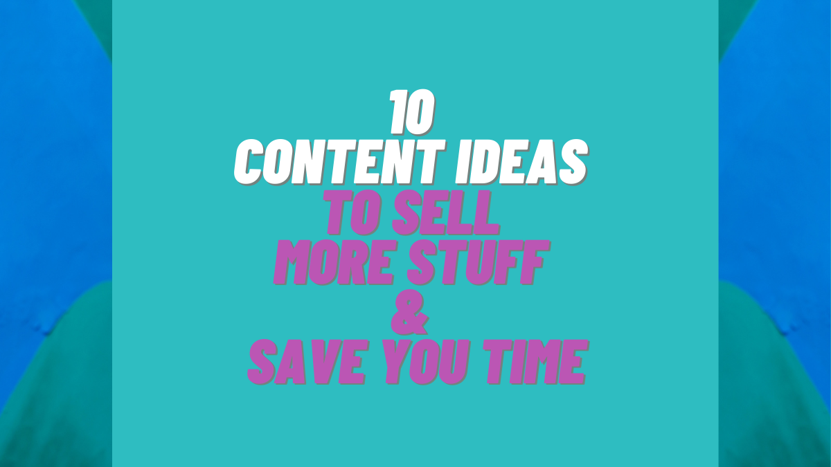 10 Social Media Content Ideas