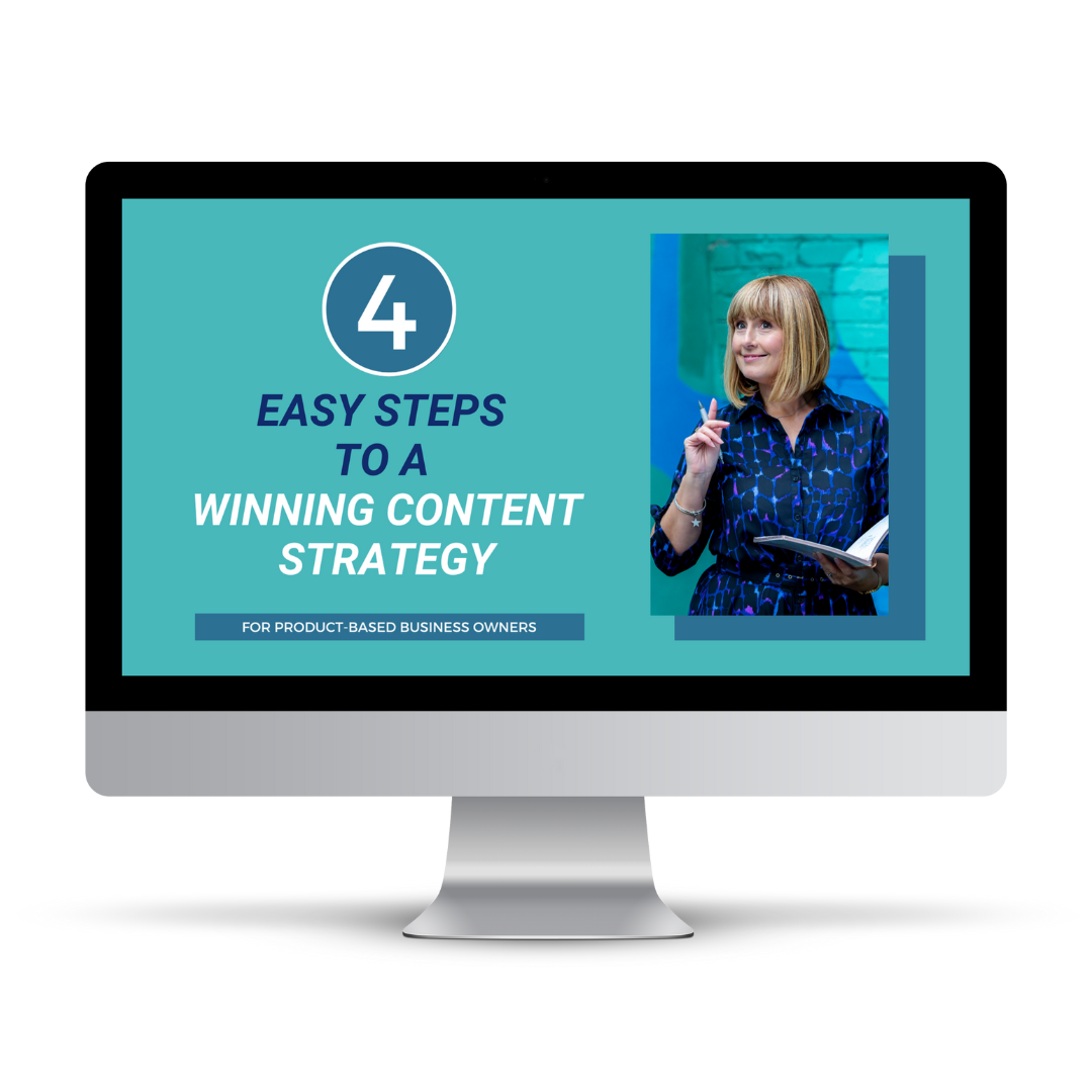 4 Easy Steps to a Winning Content Strategy (Course & PDF Workbook)