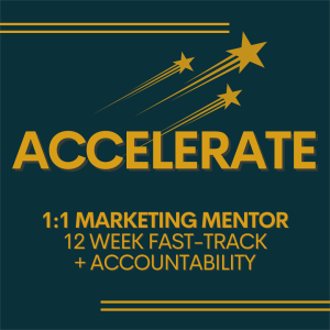 Accelerate 1:1 Marketing Mentor Programme